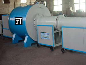 Horno de empuje de barco de grafito
